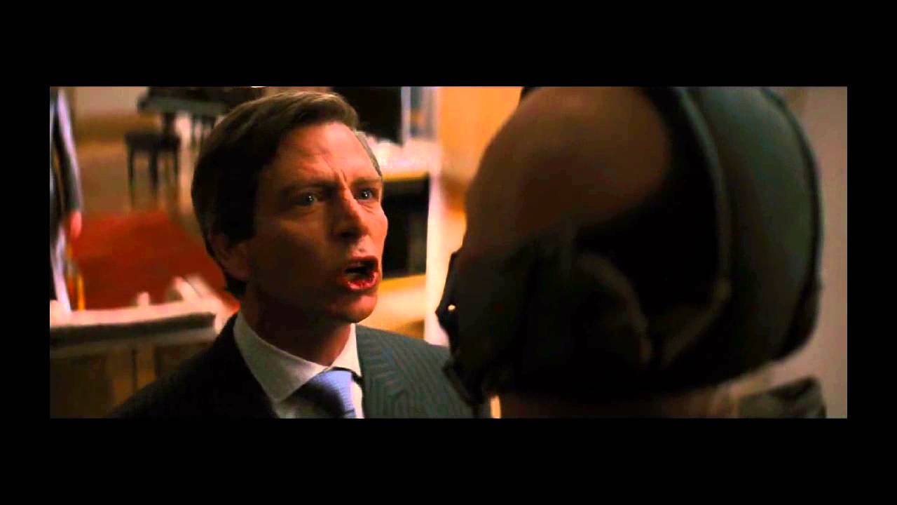 The Dark Knight Rises: I'm necessary evil.