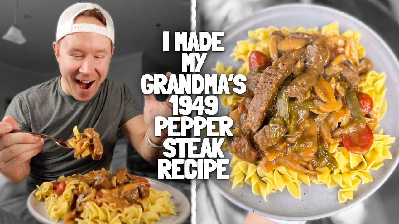 I Made My Grandma's Pepper Steak 👵🥩