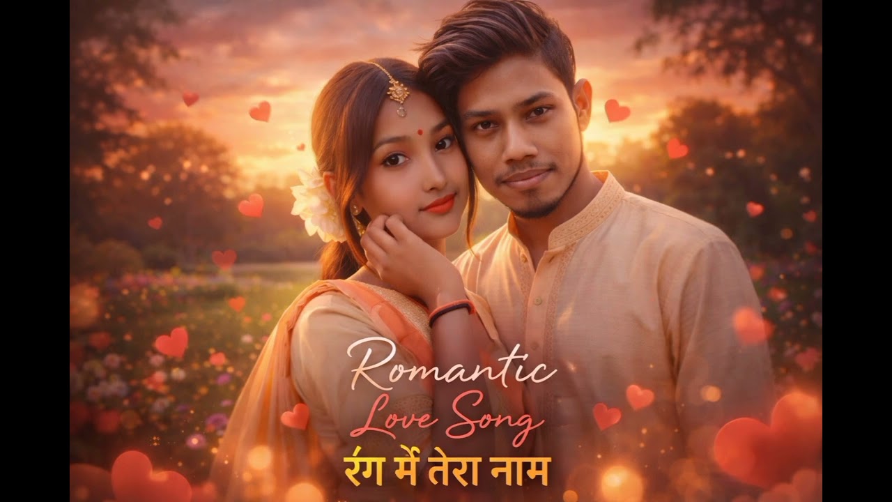 Rang Mein Tera Naam | Romantic Hindi Love Song | Jitvibes