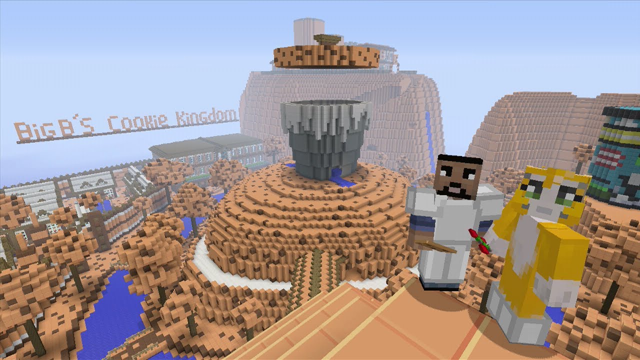 Minecraft (Xbox 360) &mdash; BigB's Cookie Kingdom &mdash; Hunger Games