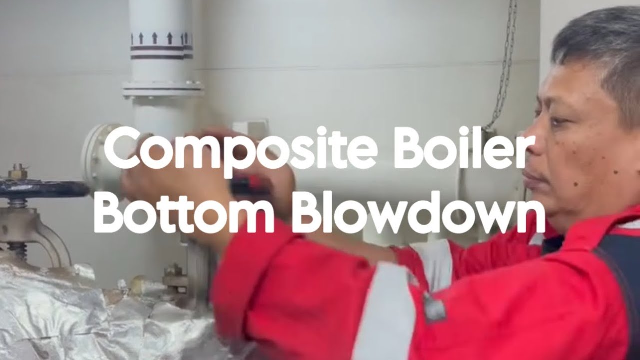 Bottom blowdown ng boiler #trending #foryou