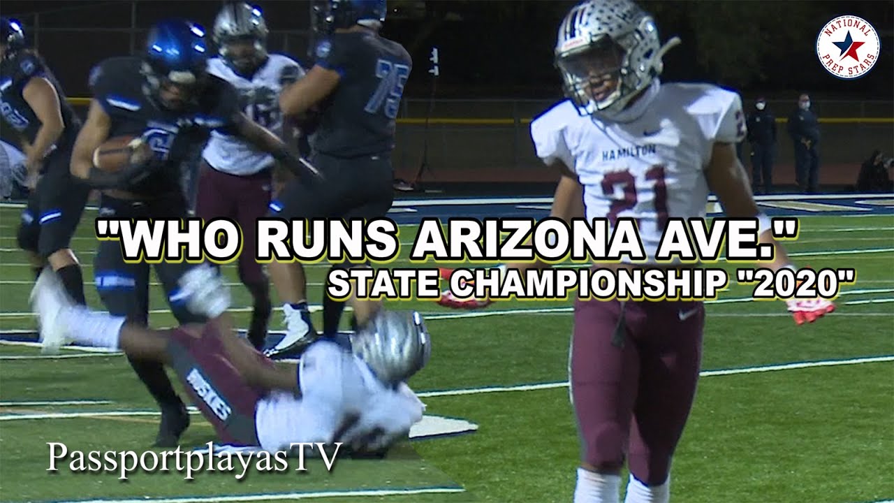 Hamilton STANDS in the way of 5 CONSECUTIVE State Championships for NATIONALLY Ranked Chandler!!!