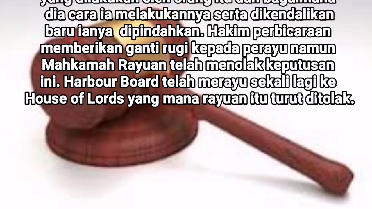 Mersey Docks & Harbour Board v. Coggins & Griffiths Ltd. (Malay)
