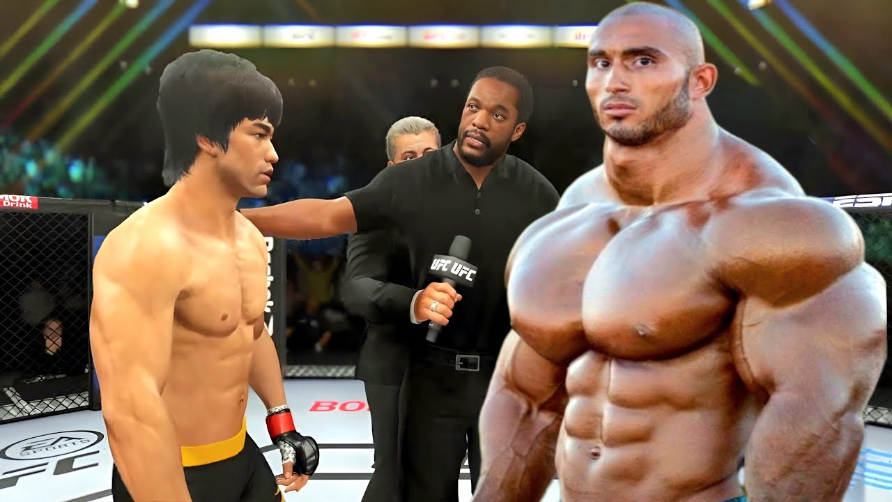 PS5 | Bruce Lee vs. Slippery Titan Combat (EA Sports UFC 4)