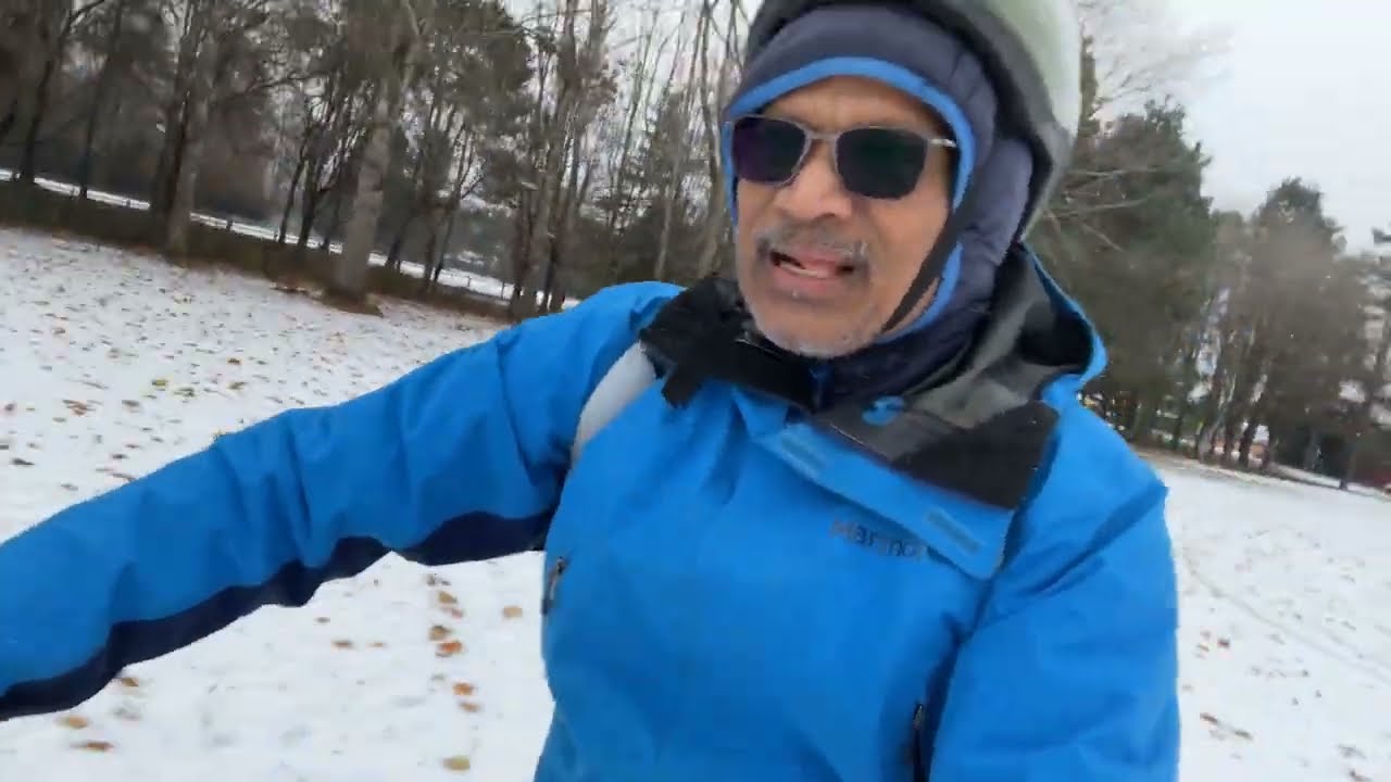 Riding Rad Rover 6 Plus in snow!