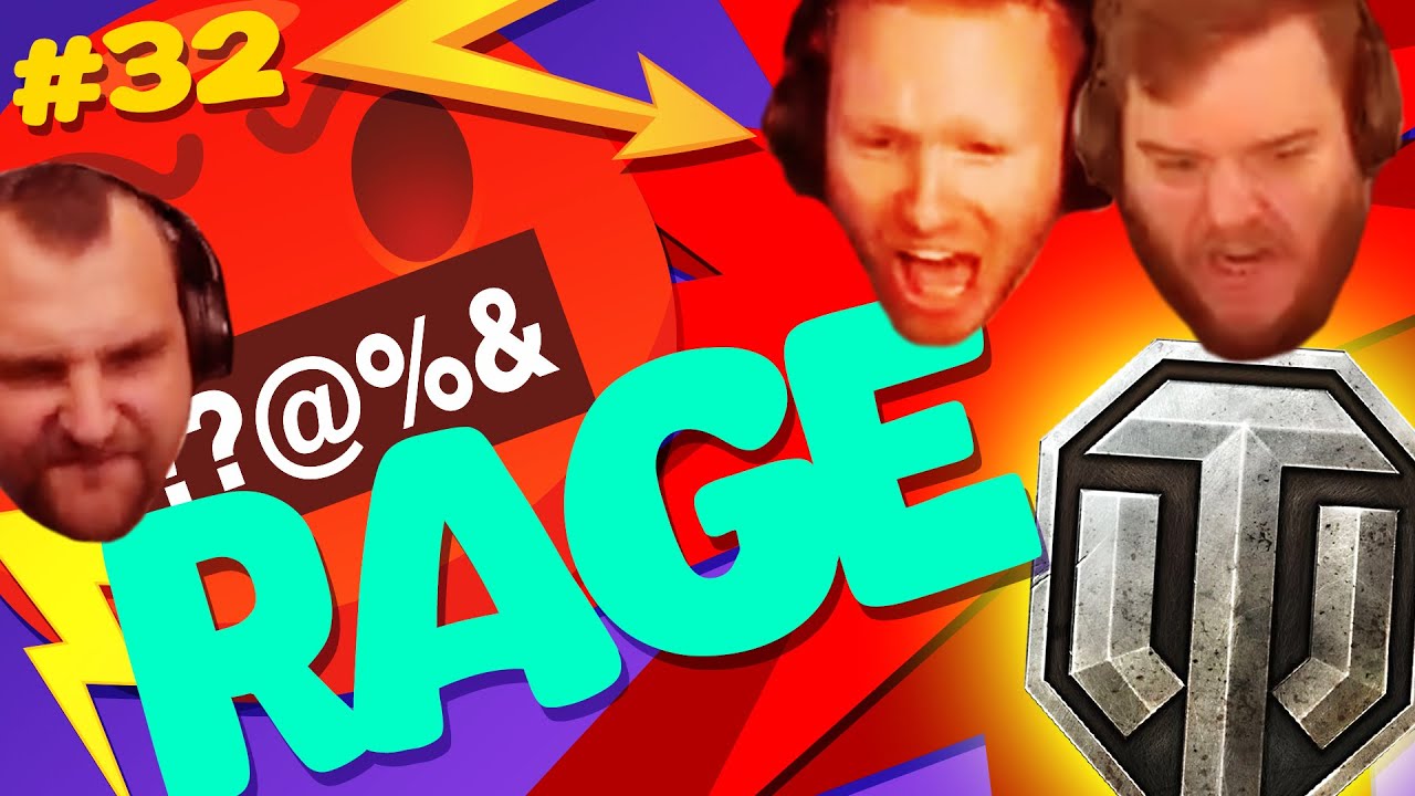 #32 Rage & Streamers 😡 | Best Angry Moments | World of Tanks