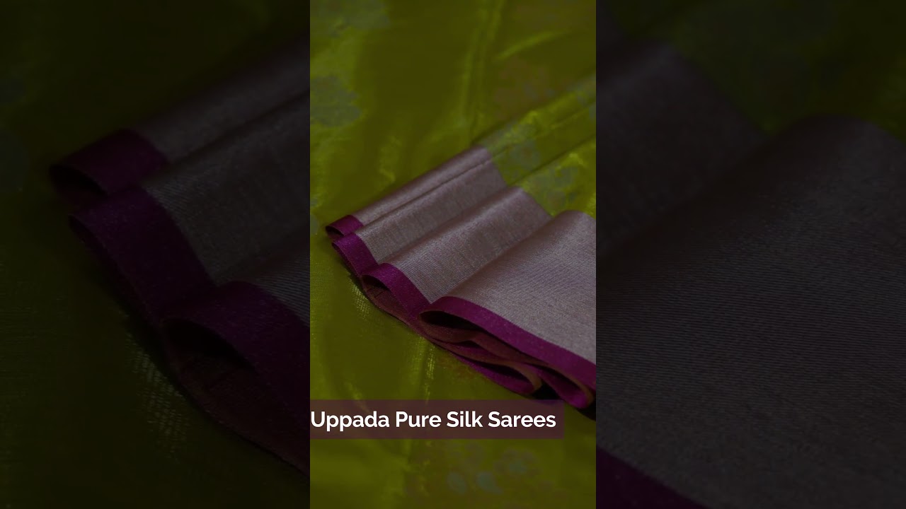 💸 Just ₹1224 | Uppada Pure Silk Saree ✨ 40% OFF | Zuri Fashionn