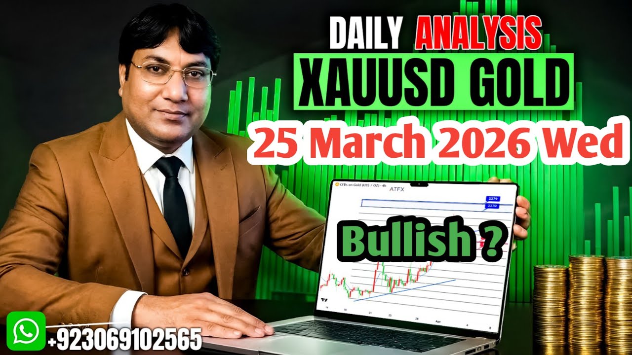 gold analysis today hindi 25 march 2026 | #xauusd forex forecast #silver price prediction news