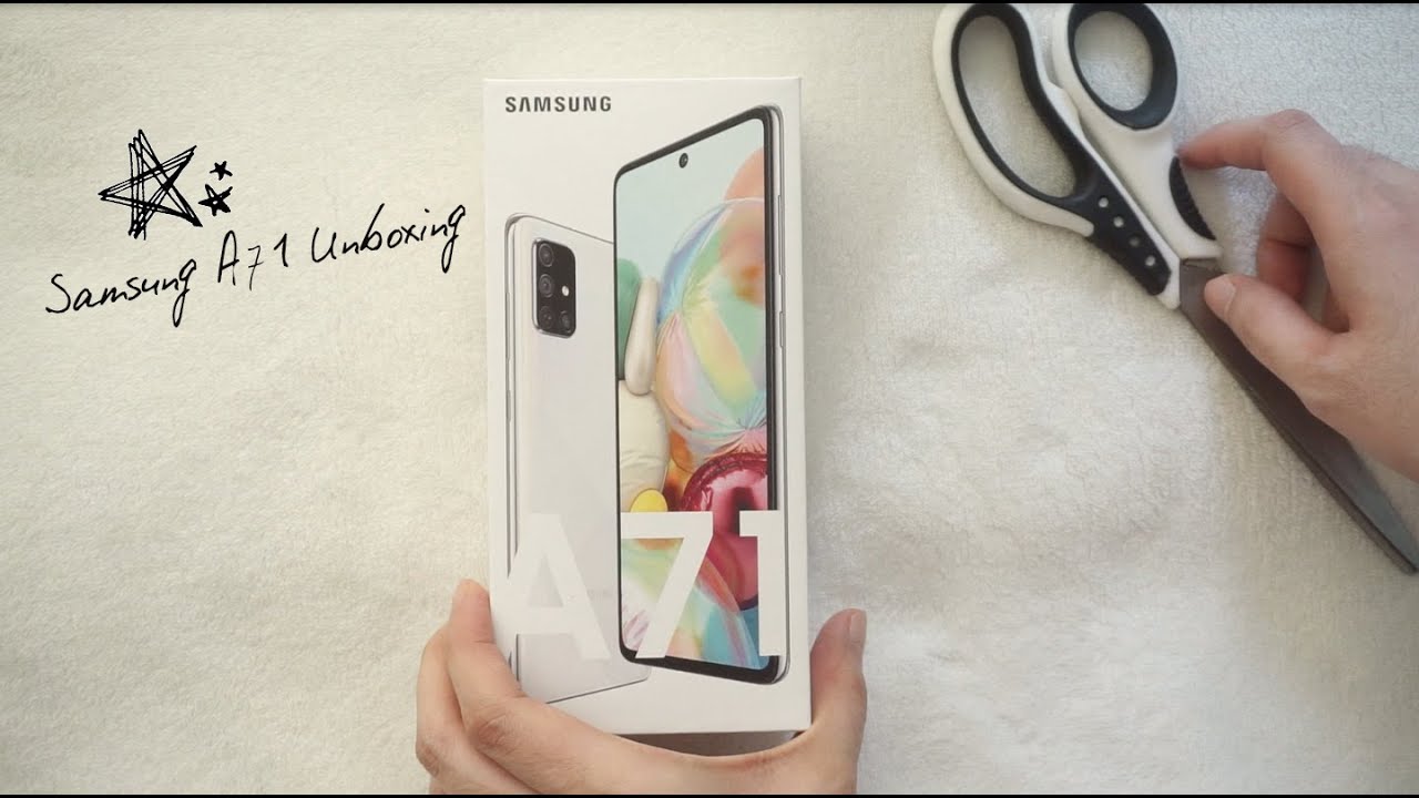 Samsung A71 Unboxing