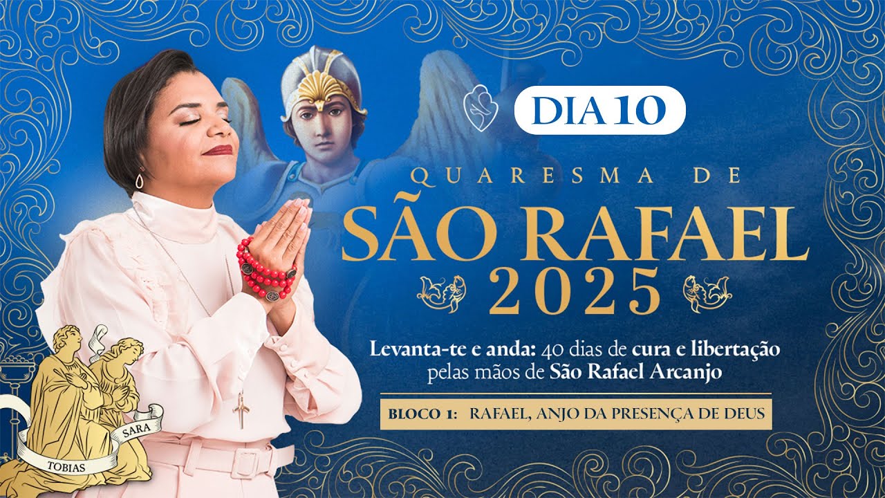 TERÇO DO SANGUE DE JESUS | Quaresma de São Rafael Arcanjo - 10º dia | 13/11/2025, às 20h30
