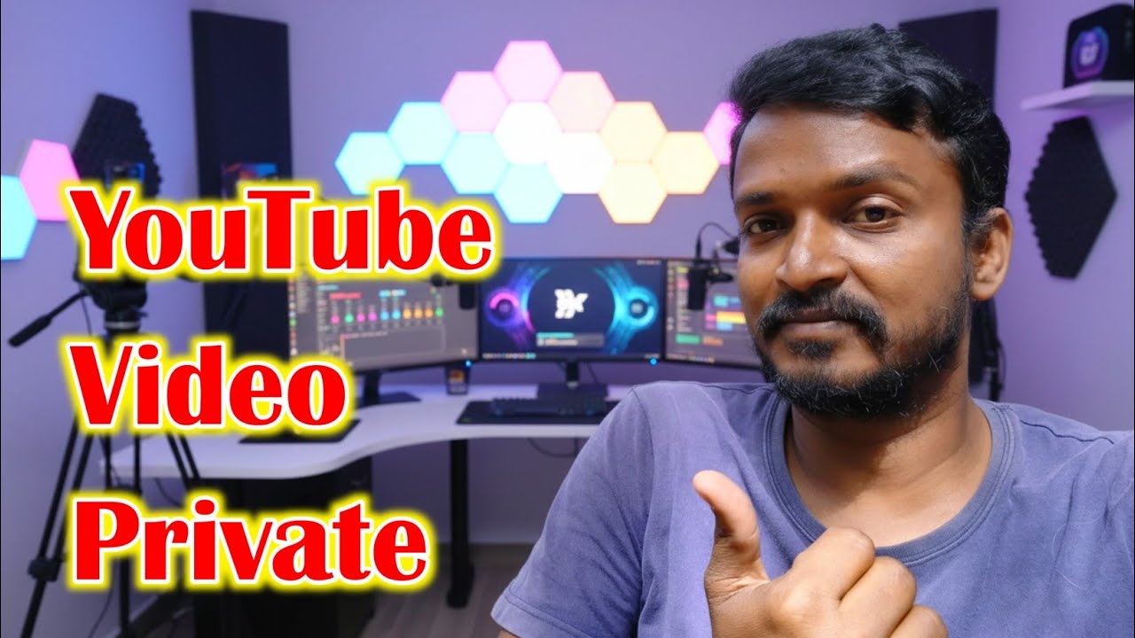 How To Private On YouTube Videos In Tamil || Selva Tech Official 