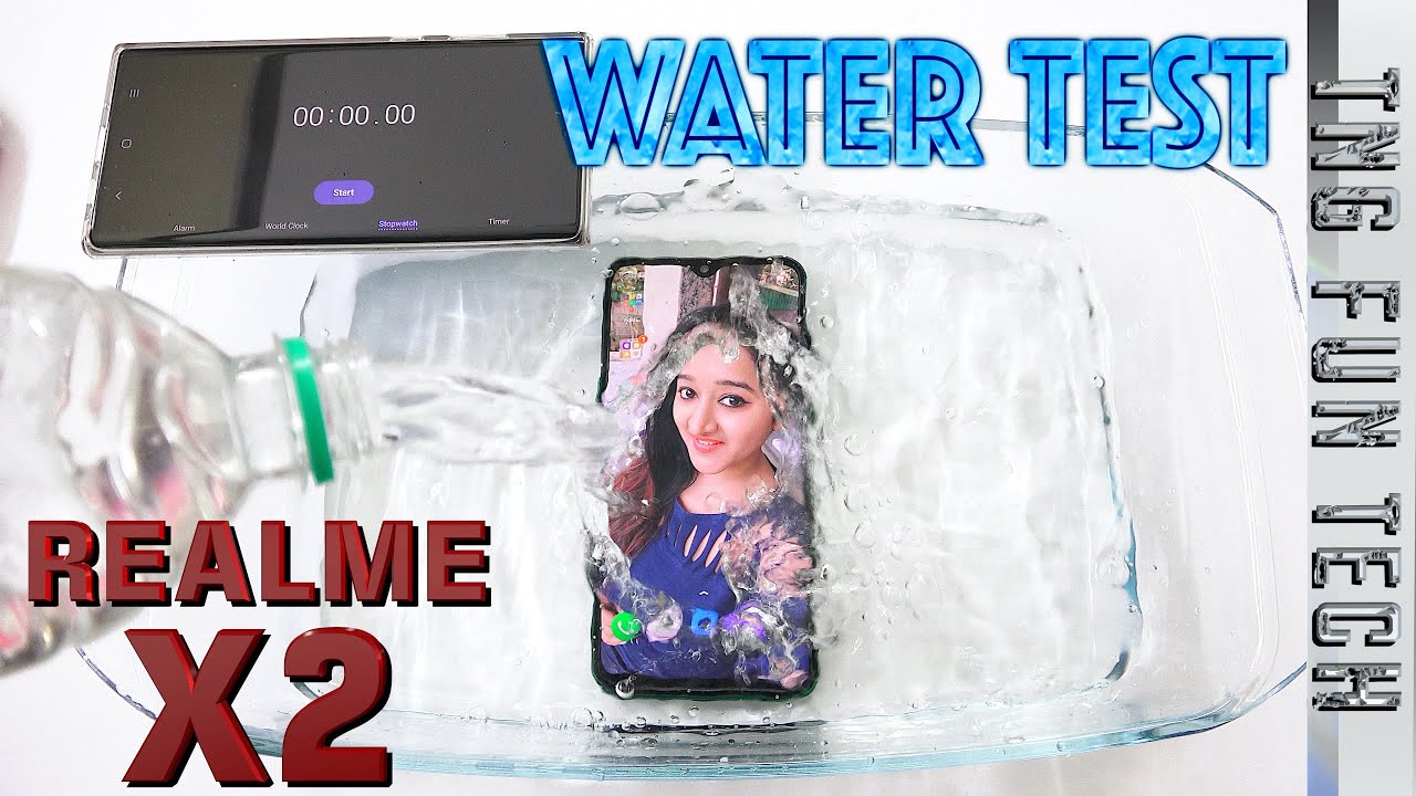 Realme X2 - WATER TEST