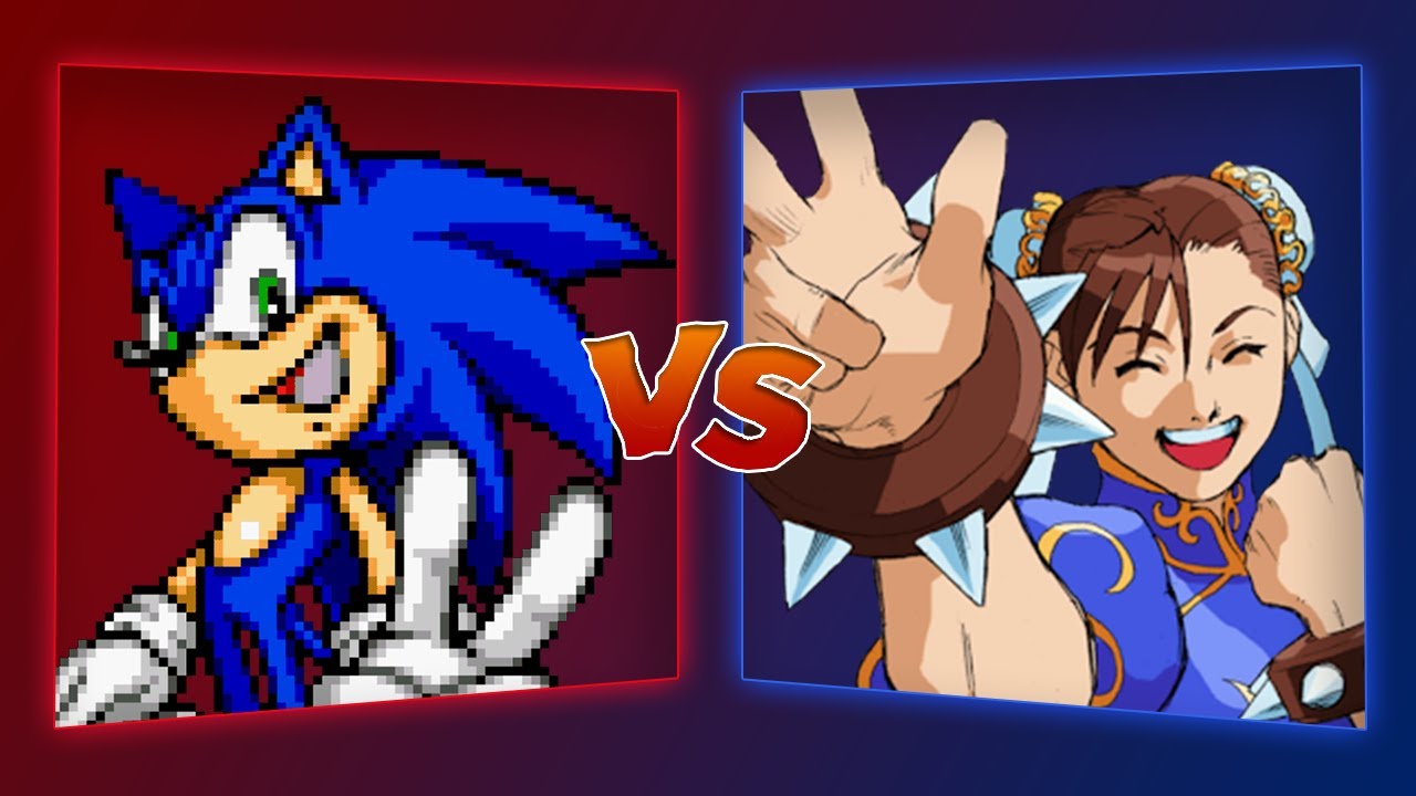 MUGEN Battle - Sonic vs Chun-Li