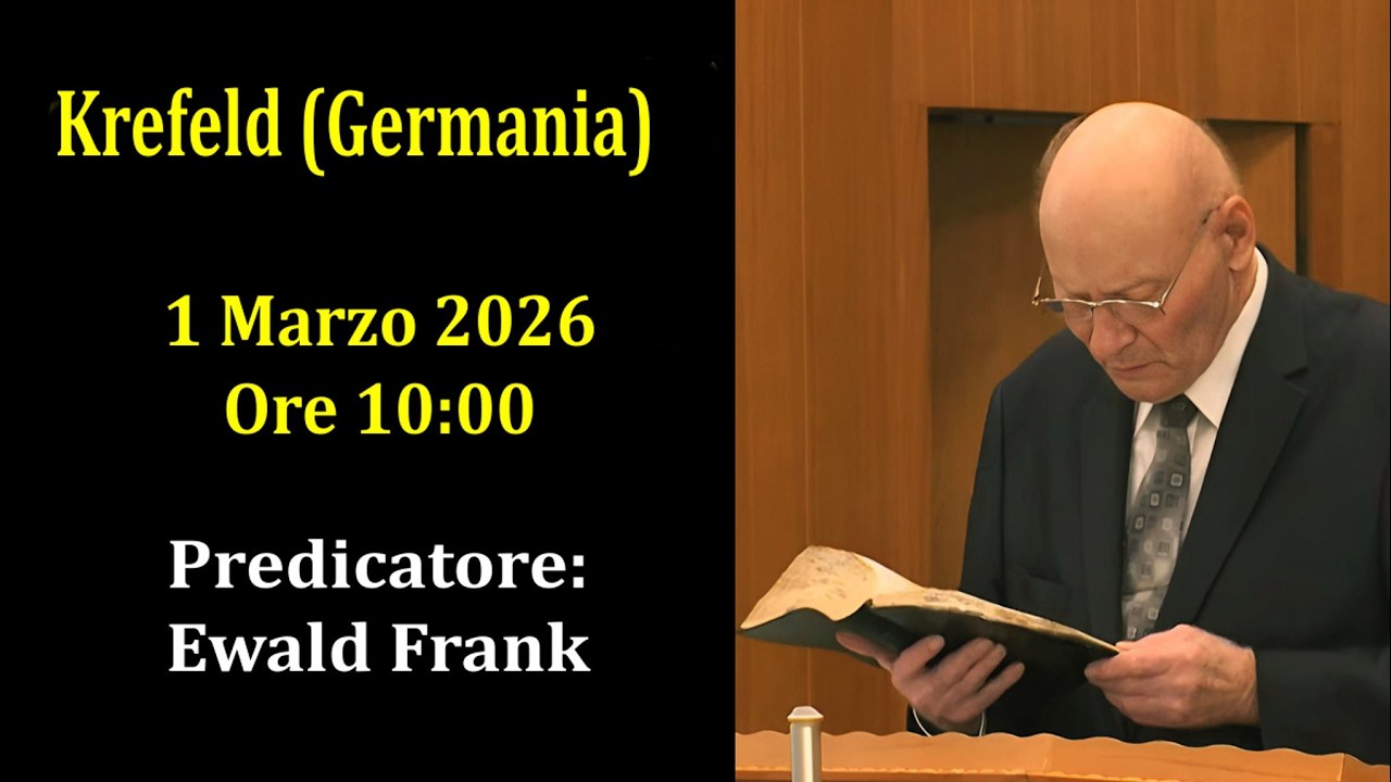 KREFELD (GERMANIA) 1 MARZO 2026 - EWALD FRANK