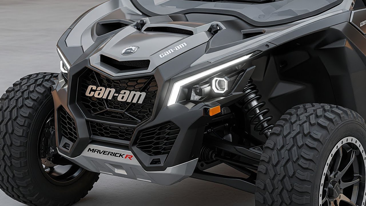 Can Am Maverick R 2026 года. БЕЗУМНЫЙ новый дизайн и функции, которых вы никогда раньше не видели...