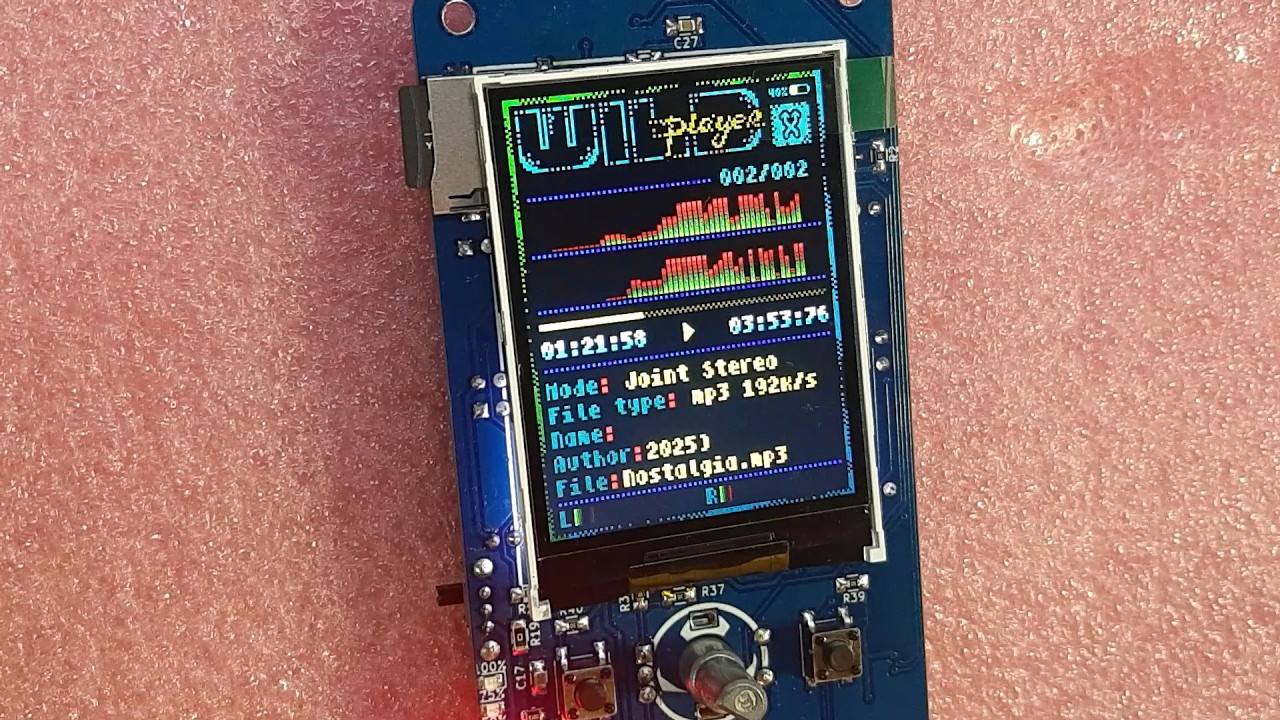 MmcM &mdash; Assured (M8 cover by Megus) on ESP32 AY Player by Alex Spawn