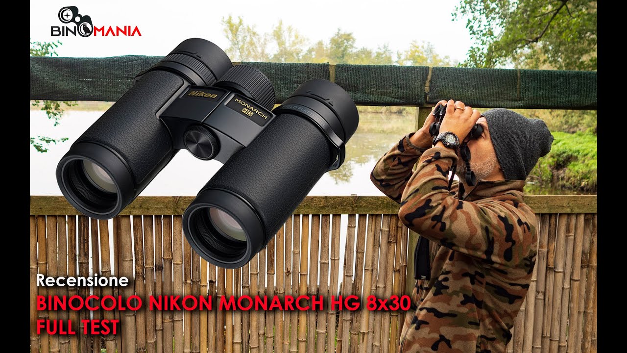 Binocolo Nikon MONARCH HG 8x30 FULL TEST (with english subtitles)