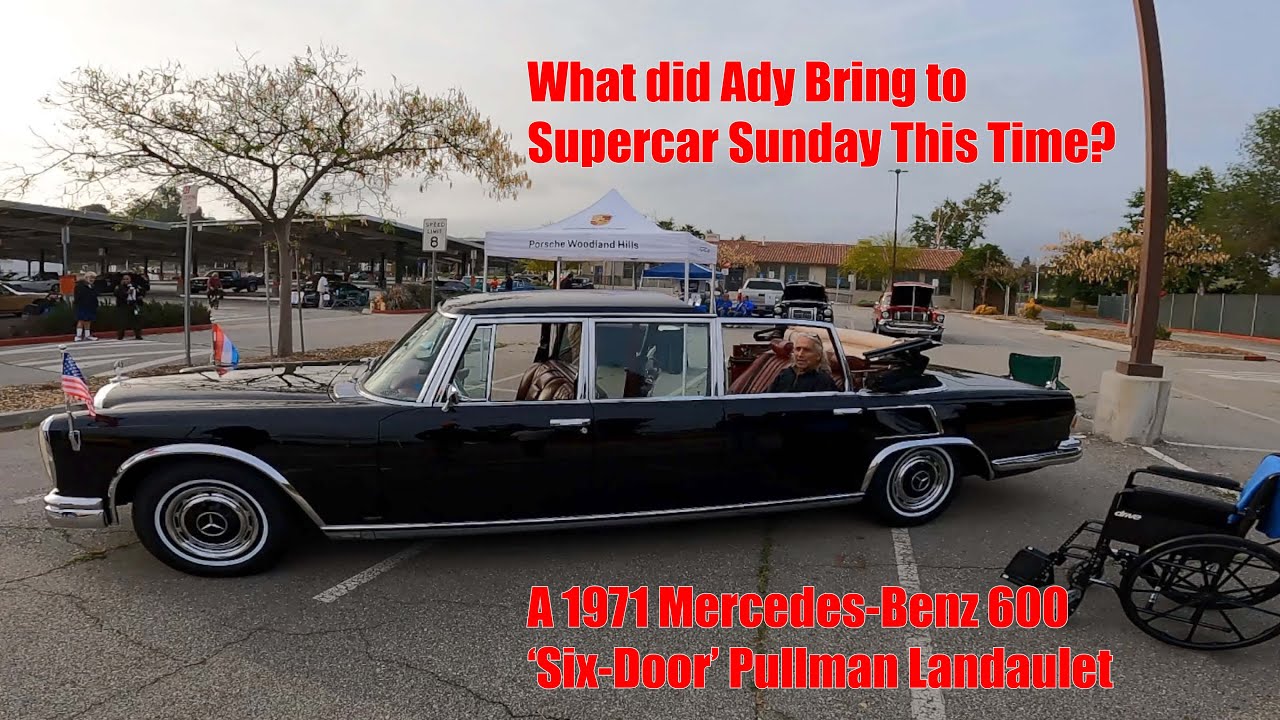 1971 Mercedes-Benz 600 Pullman Landaulet | Ultra Rare 6-Door at Supercar Sunday