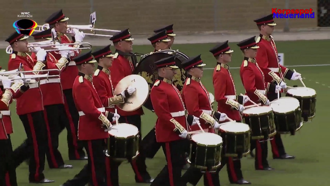 Showkorps Wilhelmina tijdens WMC Kerkrade 2017