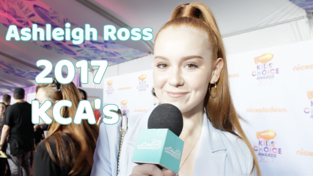 Ashleigh Ross Interview: 2017 Kids' Choice Awards | CELEB SECRETS