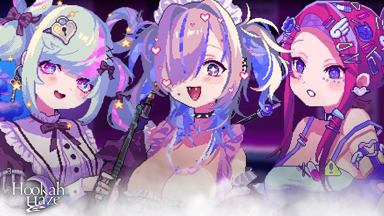 女の子達とシーシャ吸ってイチャイチャするゲーム｜Hookah Haze