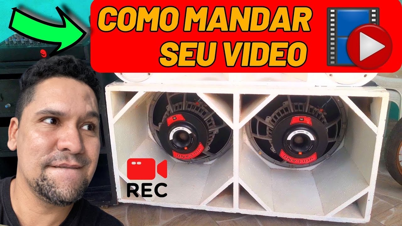 Como mandar vídeo para o som dos inscritos Rayllan som 