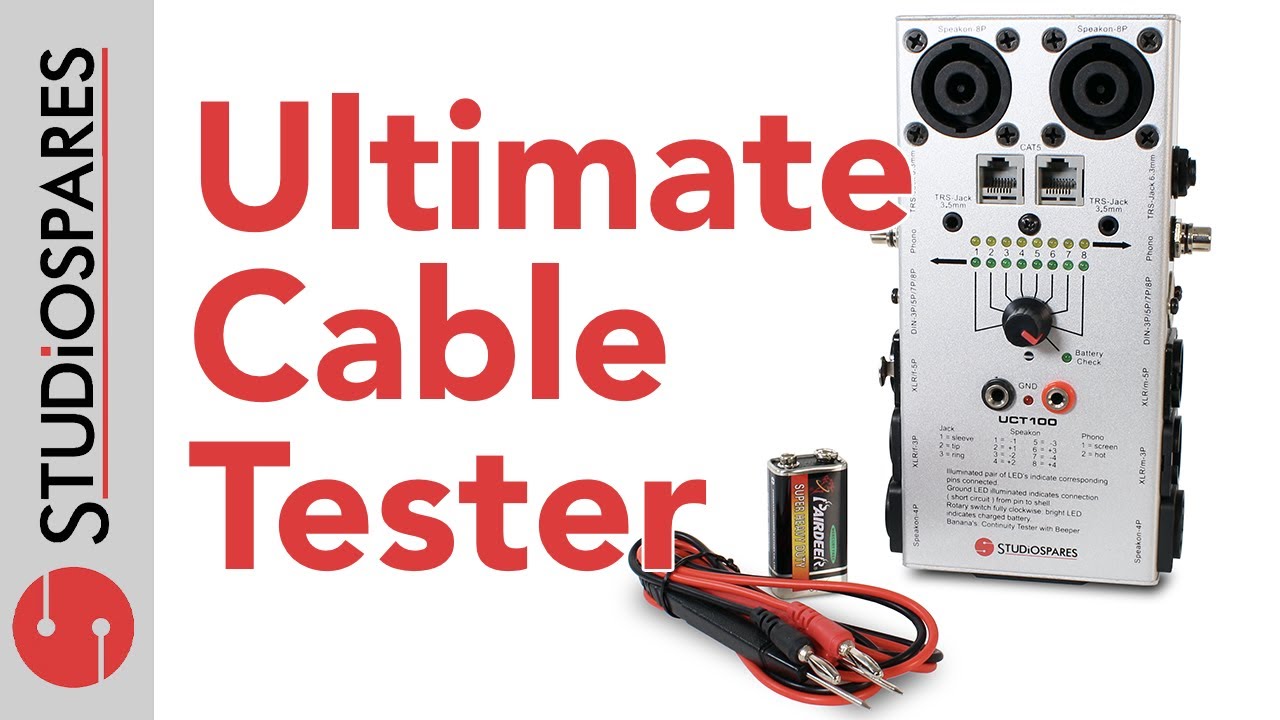 Cable Tester from Studiospares