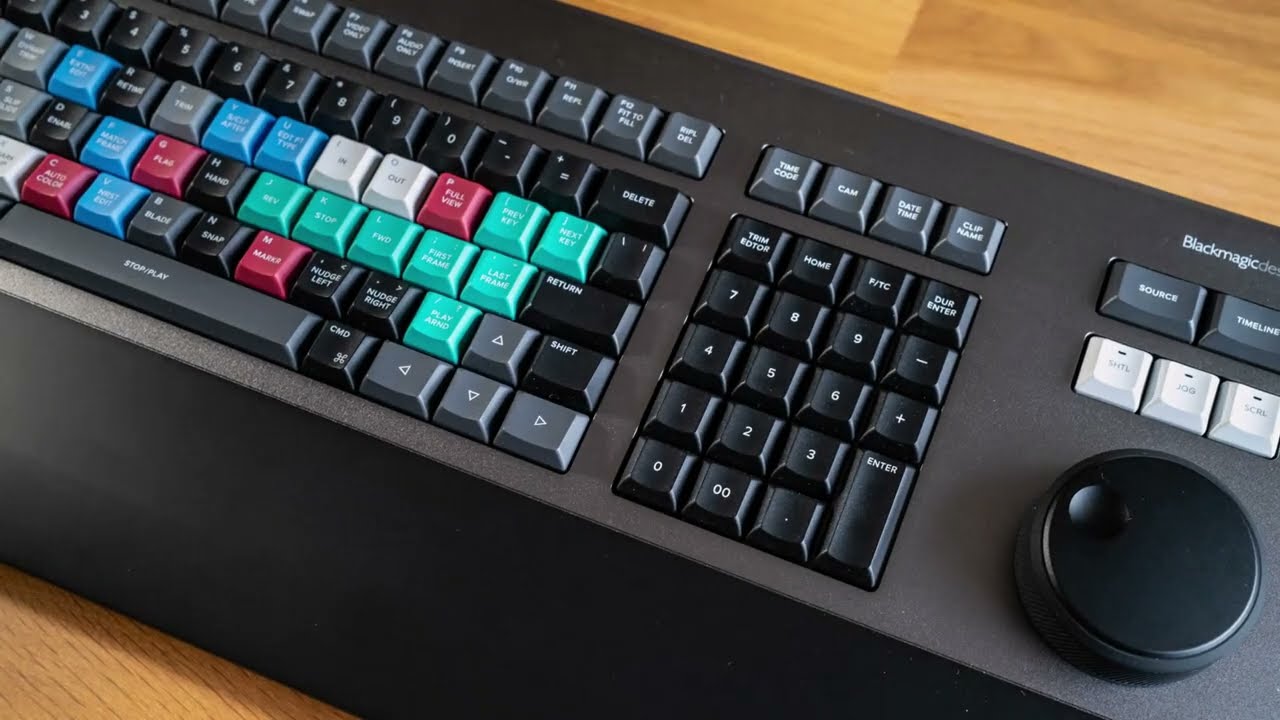 Топ-5 лучших клавиатур для видеомонтажа 2025 года: сравнение DaVinci, Logitech и других!