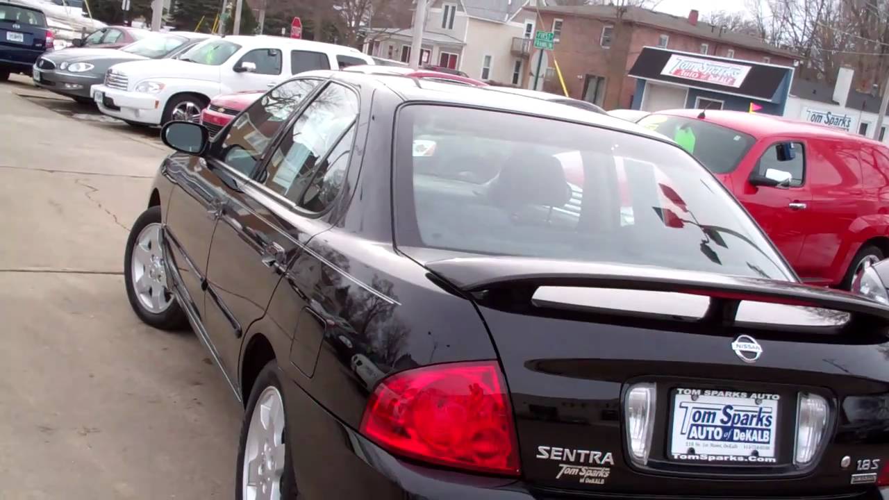 2006 Nissan Sentra 1.8 special edition 4 door sedan Dekalb IL near Elgin IL.