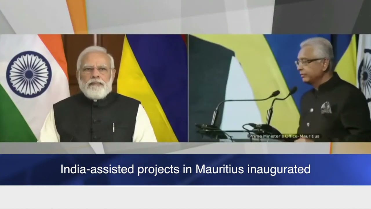 India-assisted projects in Mauritius inaugurated