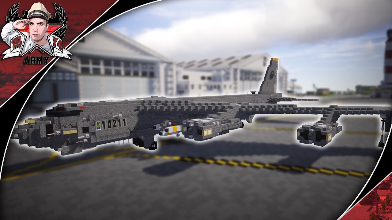 Minecraft: Modern Warfare B-52H 