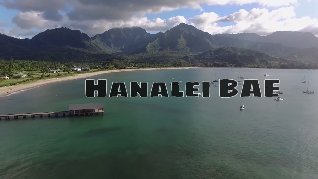 Hanalei Pier | Hanalei Bay | Drone | Kauai Drone