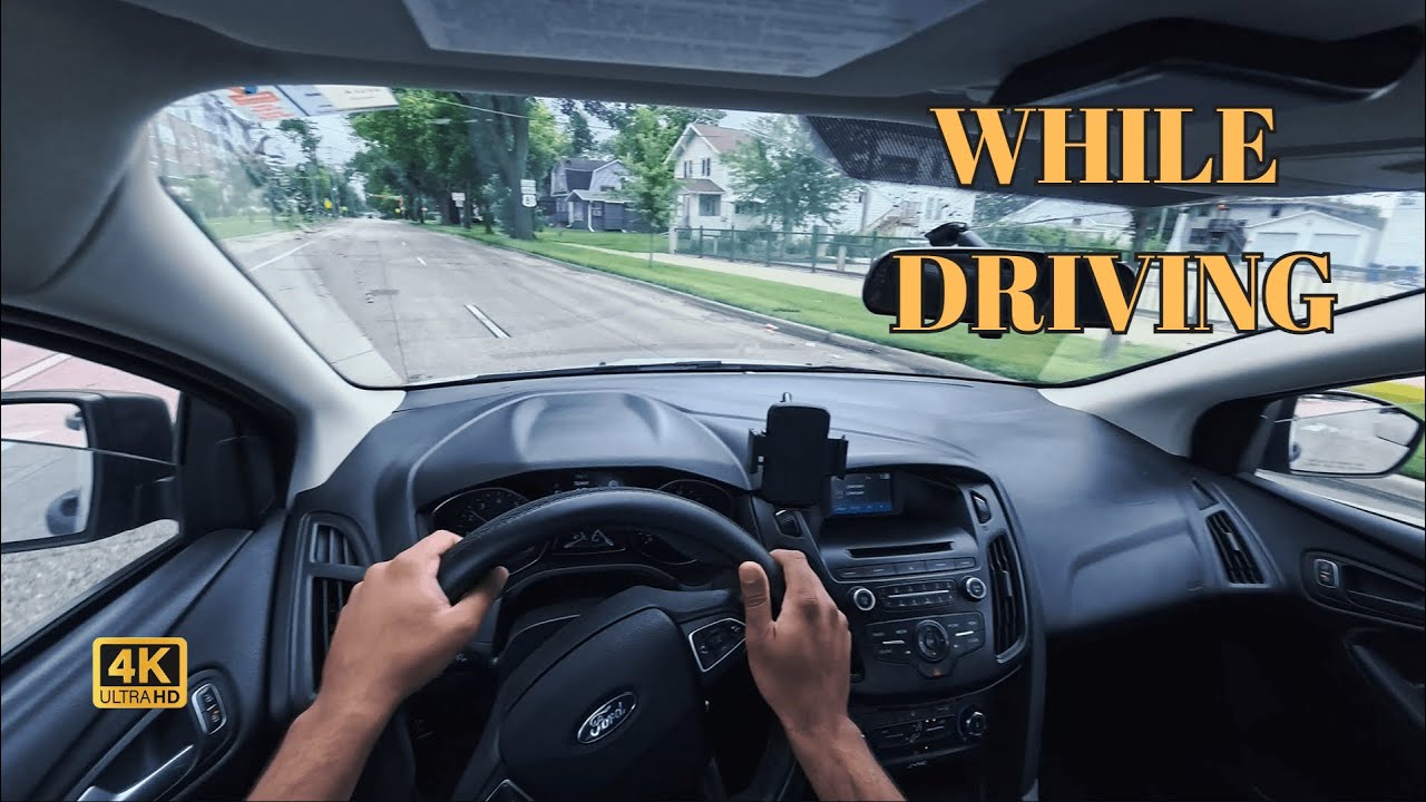 🚗 Driving After Two Weeks | Senic Drive 4k 60FPS | Fargo North Dakota