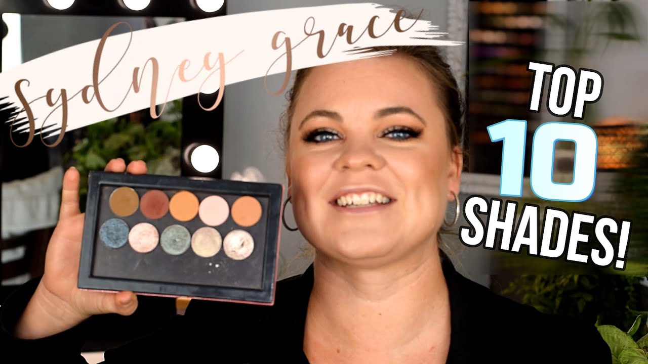Top 10 Sydney Grace Shadows to Own | Sydney Grace Single Eyeshadows Buyer's Guide