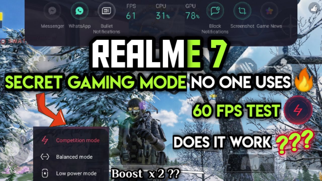Realme 7 Call Of Duty Mobile : How To Boost Gaming Performance On Android🔥