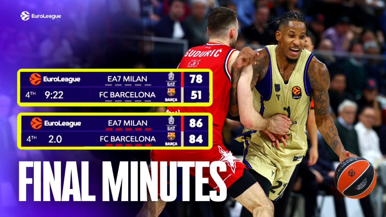 Barcelona NEARLY Complete MIRACLE Comeback from −27 | Milan vs Barça FINAL MINUTES