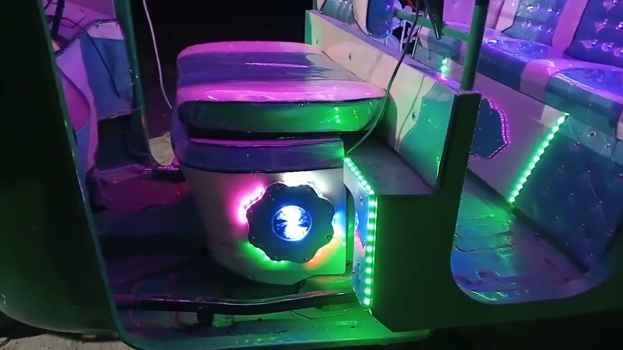 Auto rickshaw sound system and decoration 9329855821
