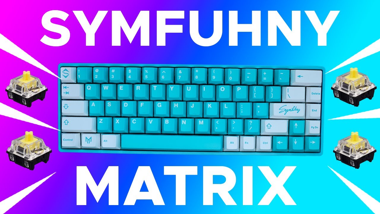 Symfuhny x Matrix Keyboard Announced! Here's How To Get It! + Details, Specs, and Release Date!