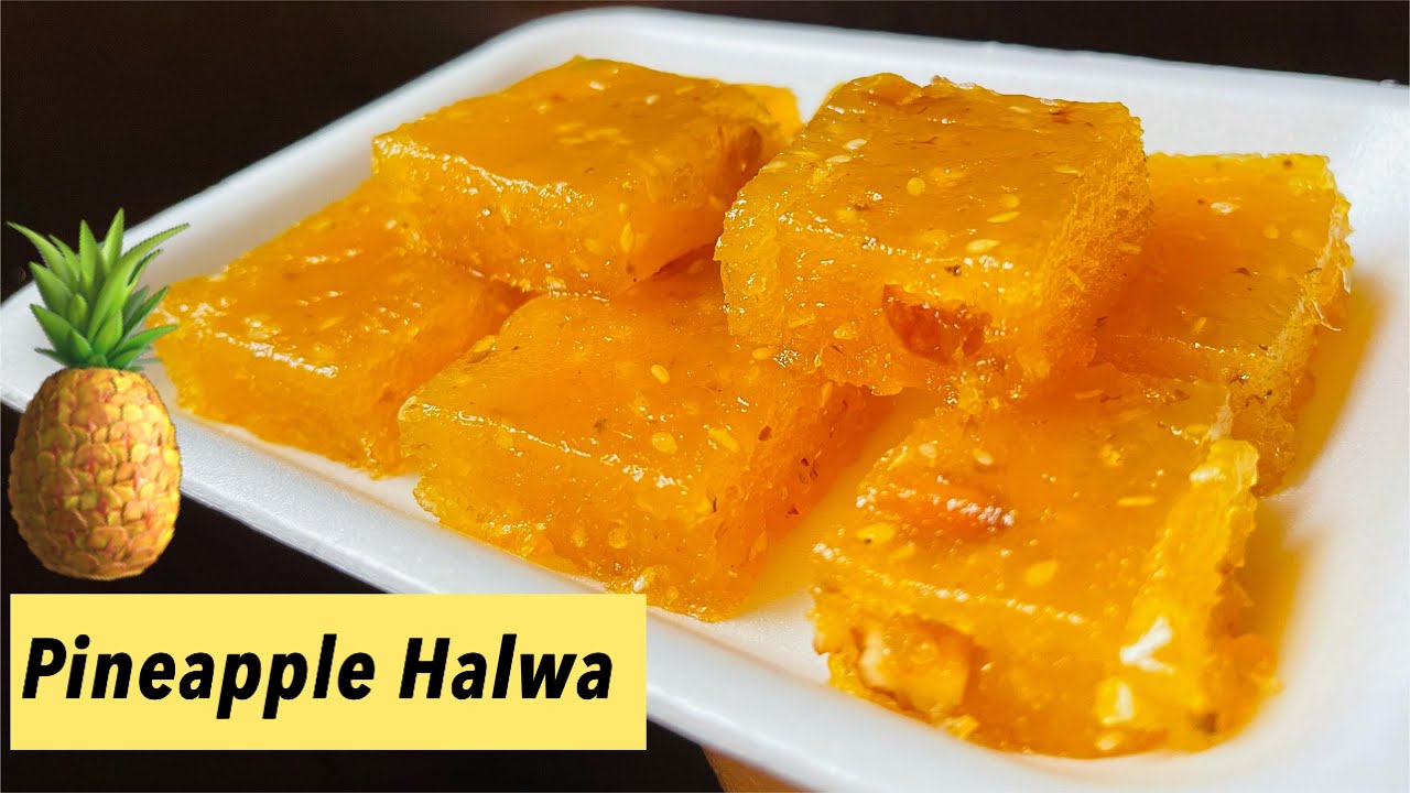 Pineapple Halwa With Jaggery | Soft Halwa | Ep: 10