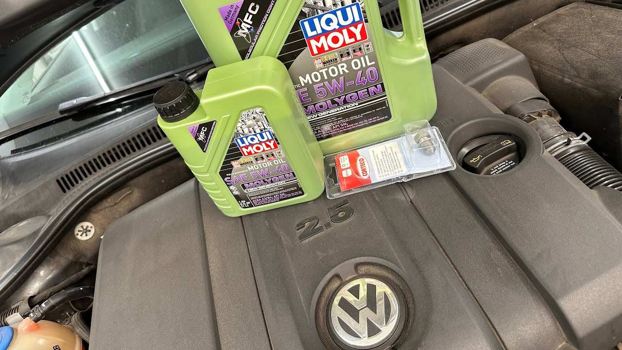 Ahorren dinero! Como cambiar el aceite de un VW Jetta Mk6 2.5- (usando Liqui Moly Molygen)