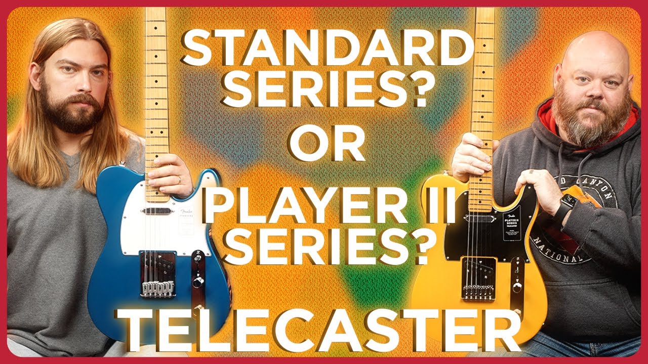 Является ли серия Fender New Standard более выгодной, чем Player II? Сравнение Telecaster