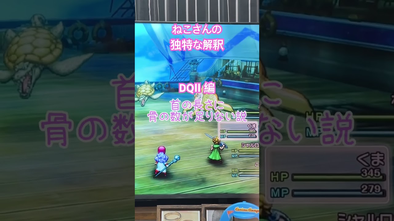 【DQⅡ】ゲームしながらボソッと。ねこさんの独特な解釈 