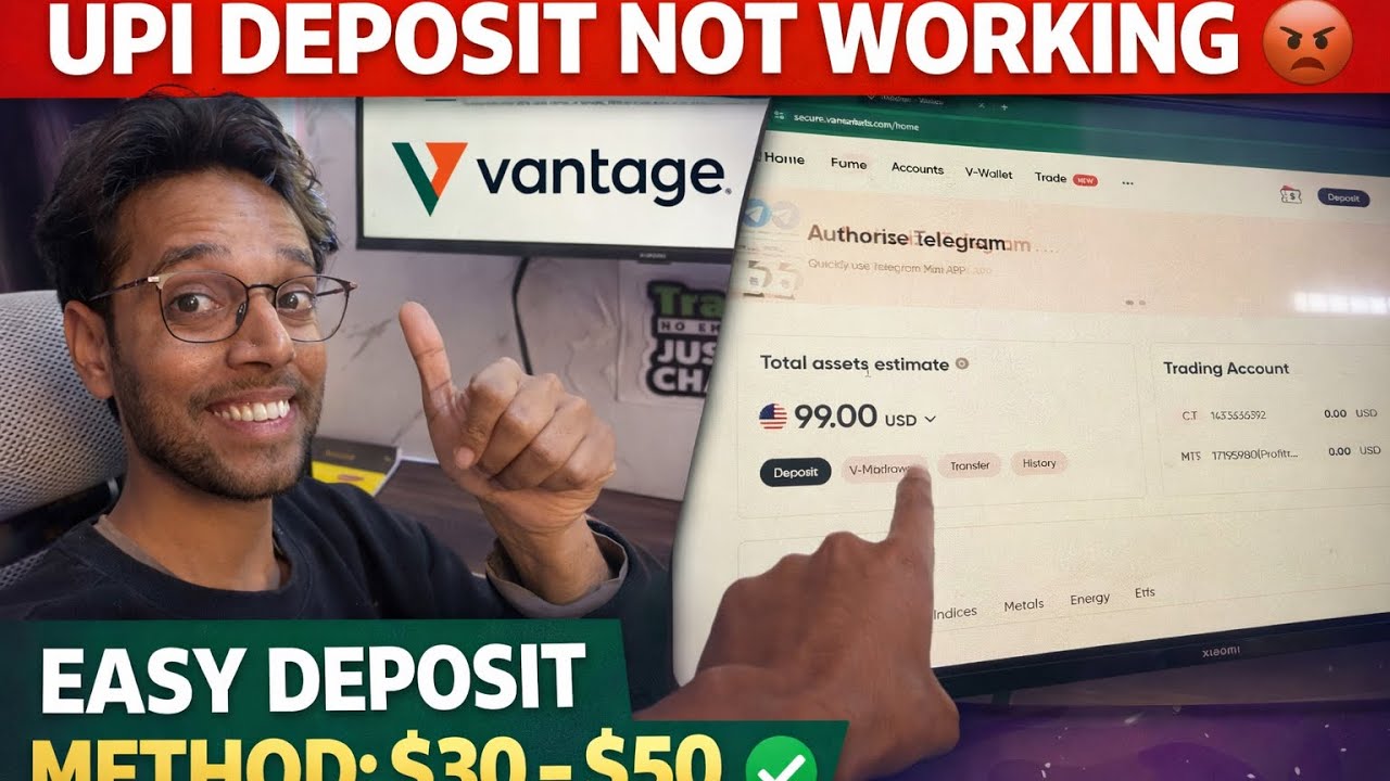 Vantage UPI Deposit Not Working Below ₹10k? ✅ | Small amounts Easy Deposit Explained