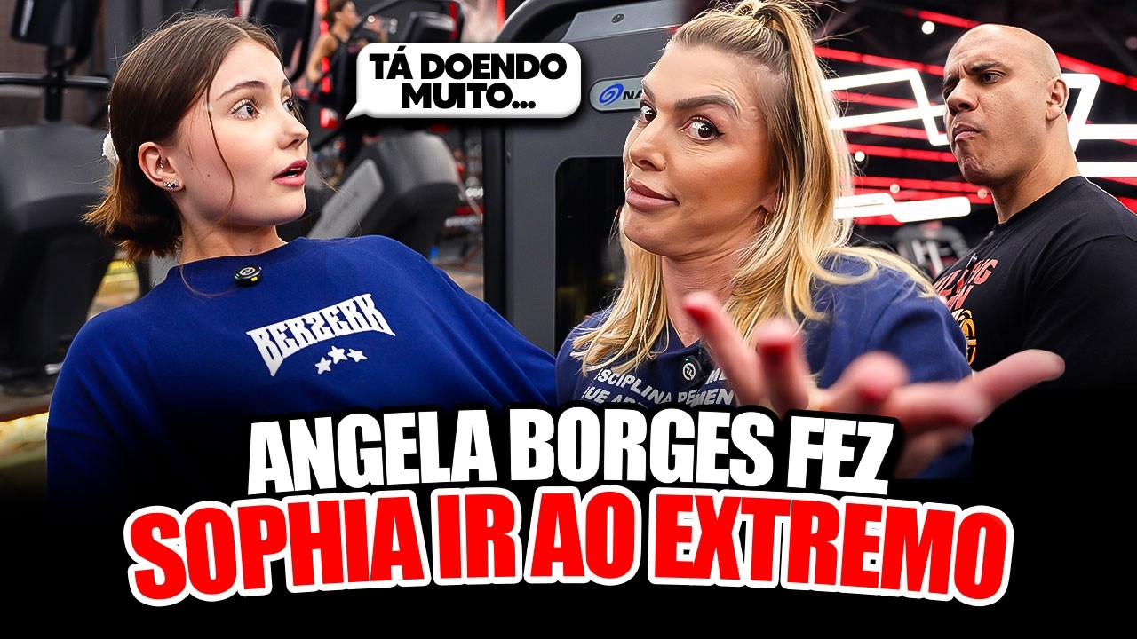SOPHIA BIANCO SOFREU NO TREINO DE PERNAS