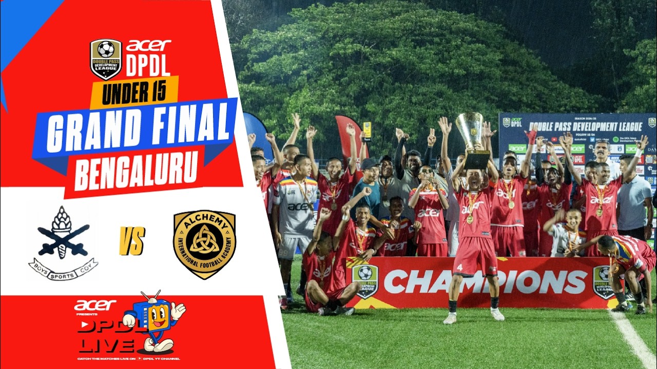 FULL MATCH  | Army Boys Sports Coy vs Alchemy Ignis | DPDL BENGALURU 24/25 UNDER 15 GRAND FINAL