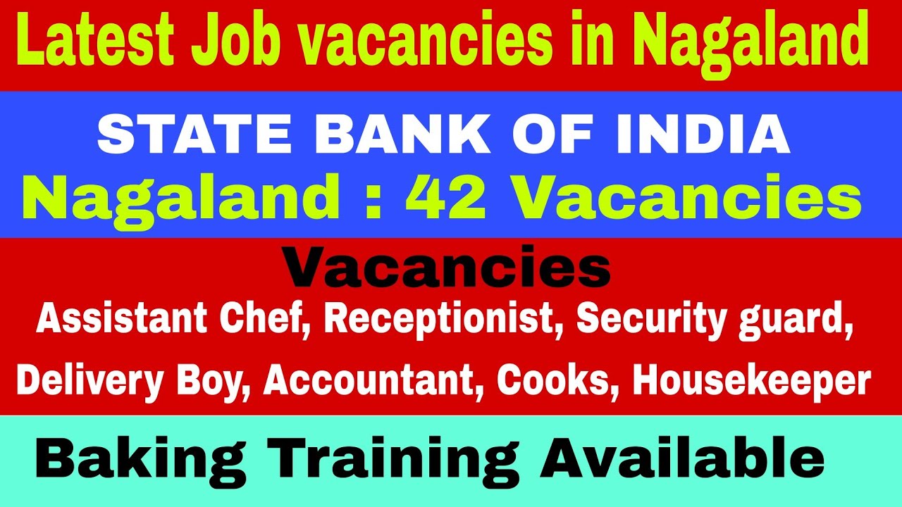 Job Vacancies Available in Nagaland,14 August 2026