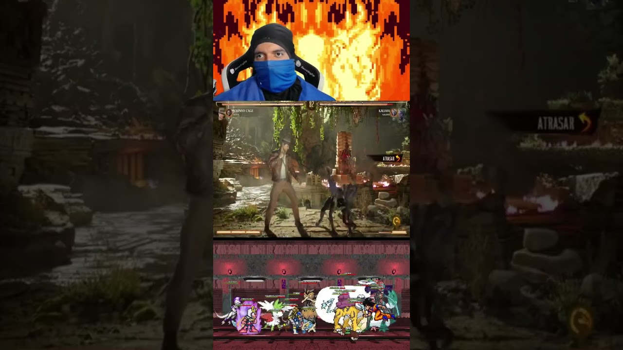 MORTAL KOMBT 1 JOHNNY CAGE INDIANA JONES #corumbaplay #mortalkombat1