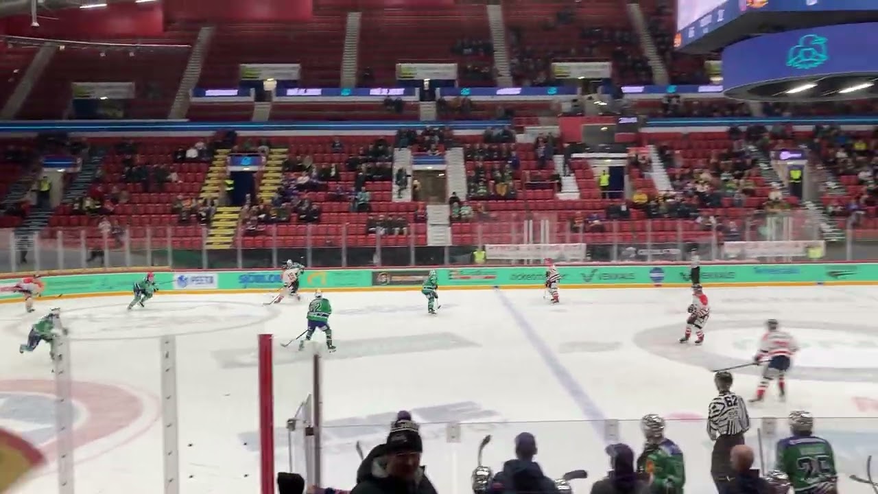 8.1.2025 Jokerit-Hermes loppuminuutit nordiksella. 