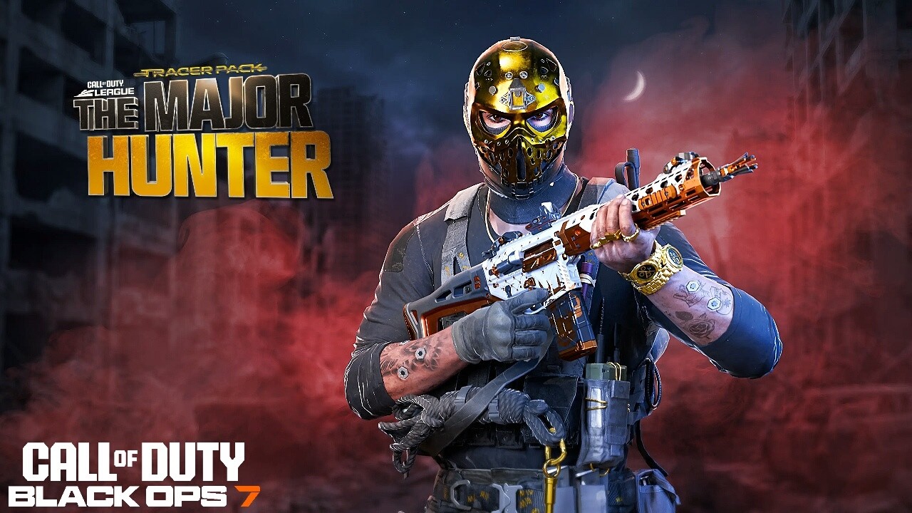 Black Ops 7 New Tracer Pack: The CDL Major Hunter Bundle