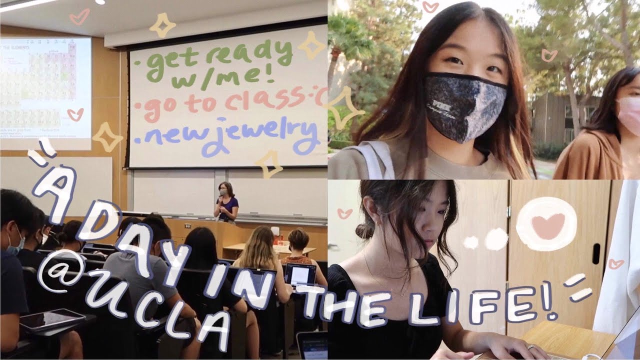 UCLA Student Diaries | grwm for class + day in the life casual vlog